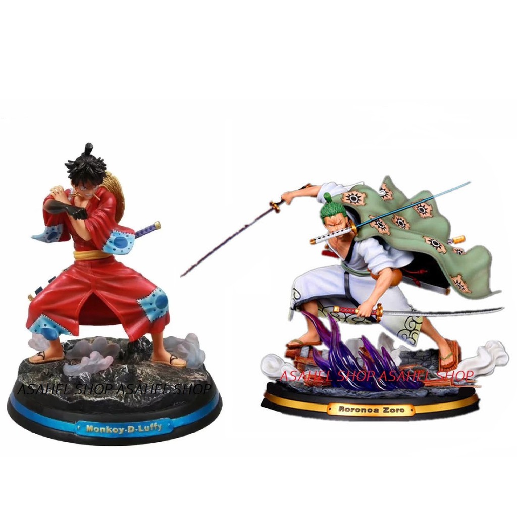 Roronoa Zoro Anime Figure One Piece luffy's crew pvc model Statue 40Cm –  Edo Figures