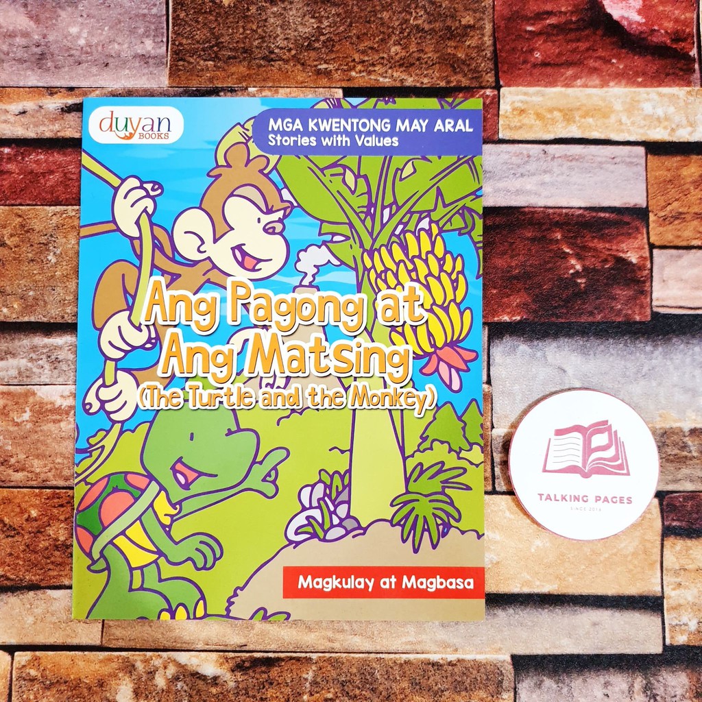 Magkulay at Magbasa: Ang Pagong at ang Matsing (Children's Book ...
