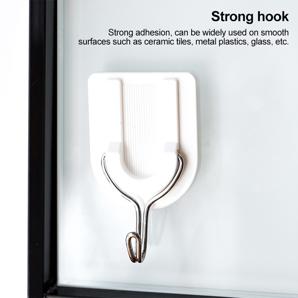 17560 Multipurpose Strong Hook Self-Adhesive hooks for wall Heavy