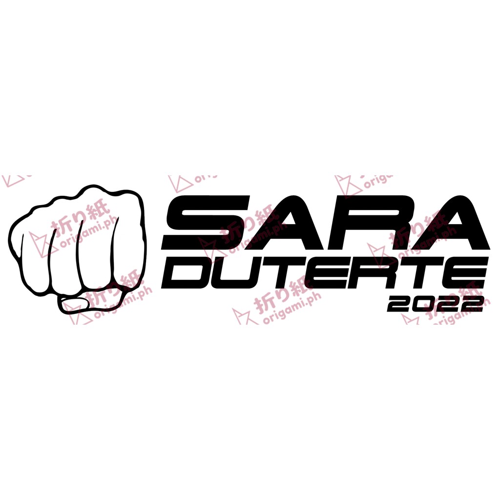 Sara Duterte | Inday Sara 2022 | Vinyl Decal Waterproof Sticker ...