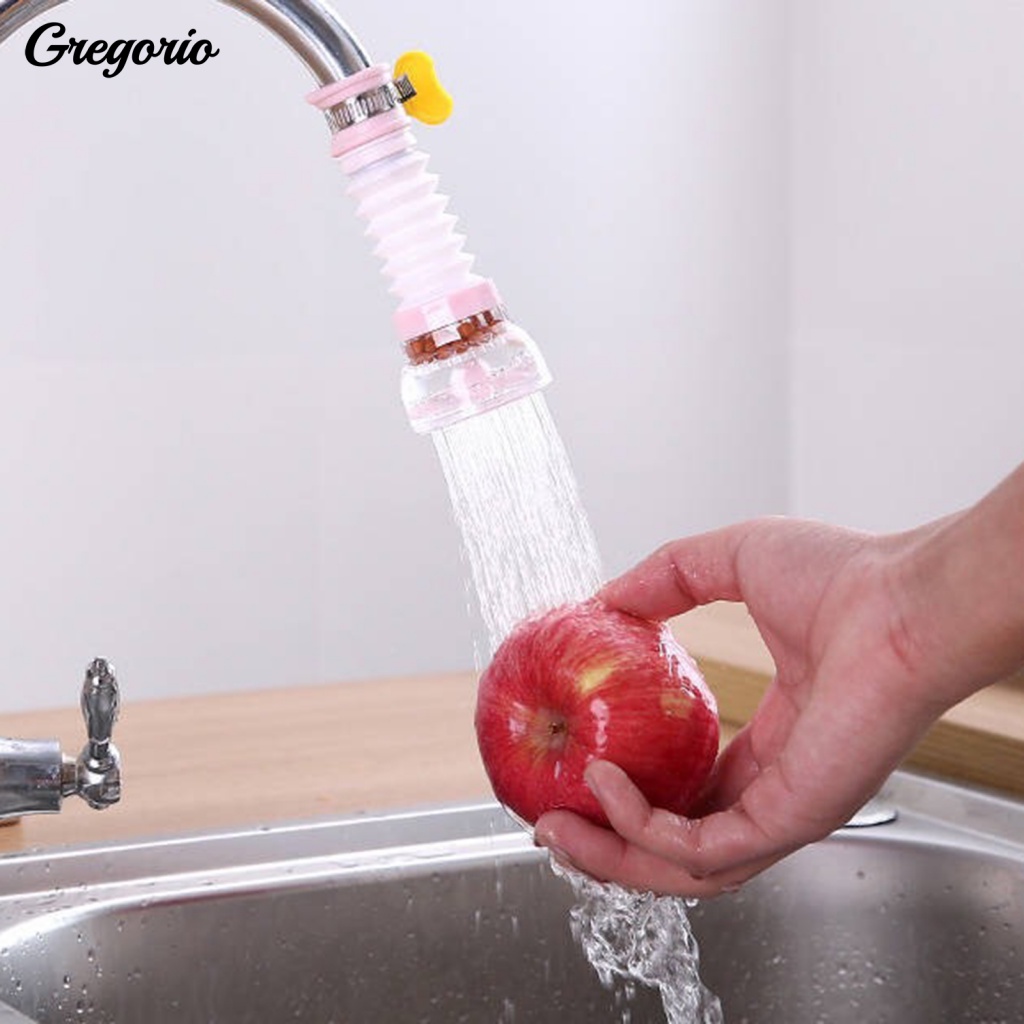 Gregorio Plastic Water Tap Filter Faucet Aerator Water Tap Extension Filter Gadget Simple