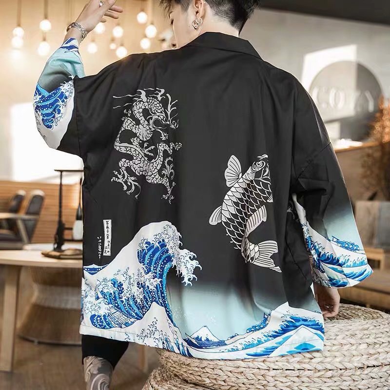Ship 24hours Baiyun kimono casual jacket shirt kimono suit for men ...