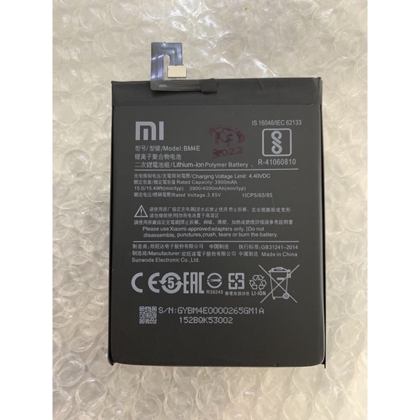 Xiaomi Mi Pocophone F1 Bm4e Battery Original Equipment Manufacturer Shopee Philippines 2074