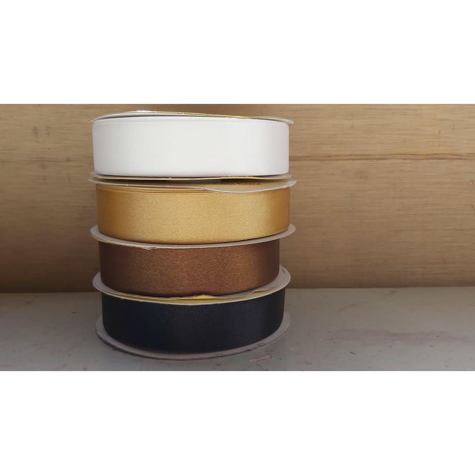 1in satin ribbon 50yds per roll | Shopee Philippines