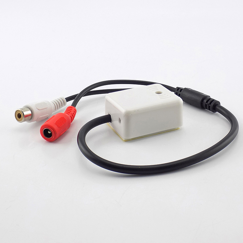 thumbnail image 2 of 12V DC Power Adapter & Audio Microphone Set For CCTV Security Cameras - 2.5mm Jack, Plug-and-Play 2 of 13