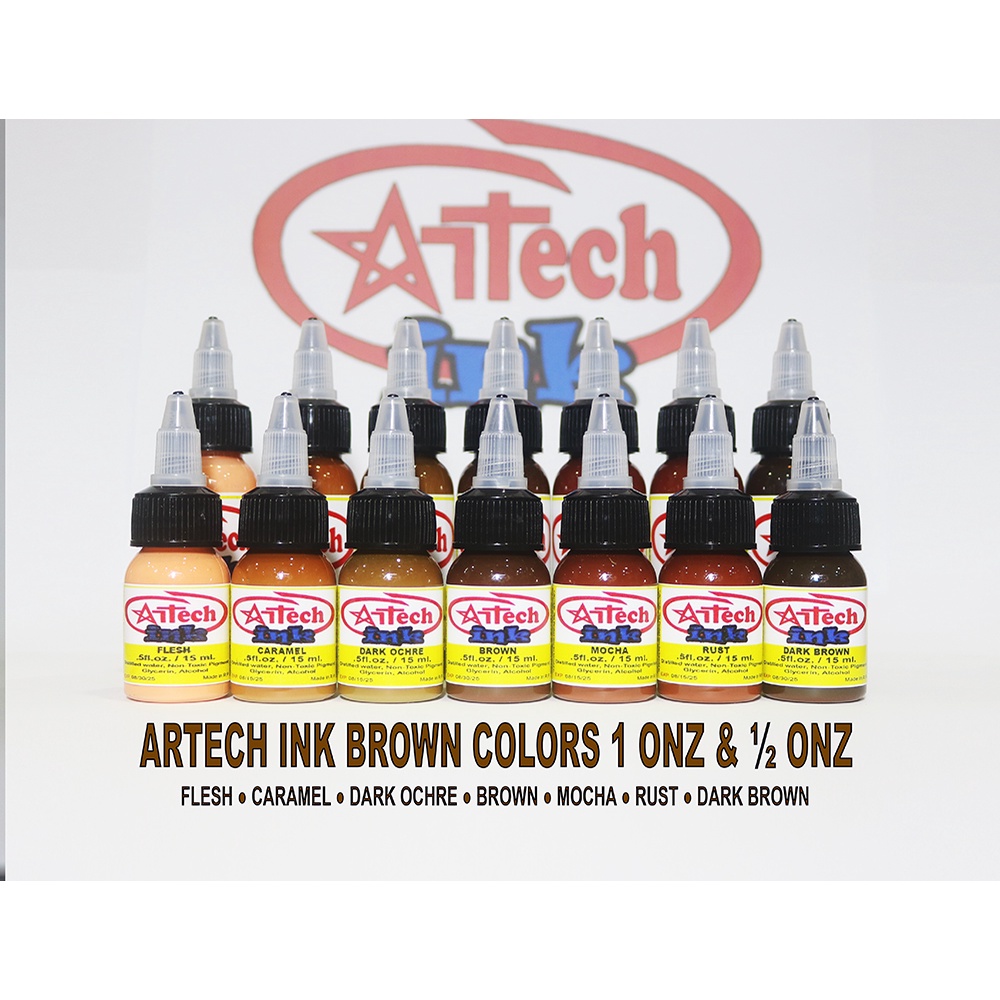 ARTECH INK Brown Colors | Shopee Philippines