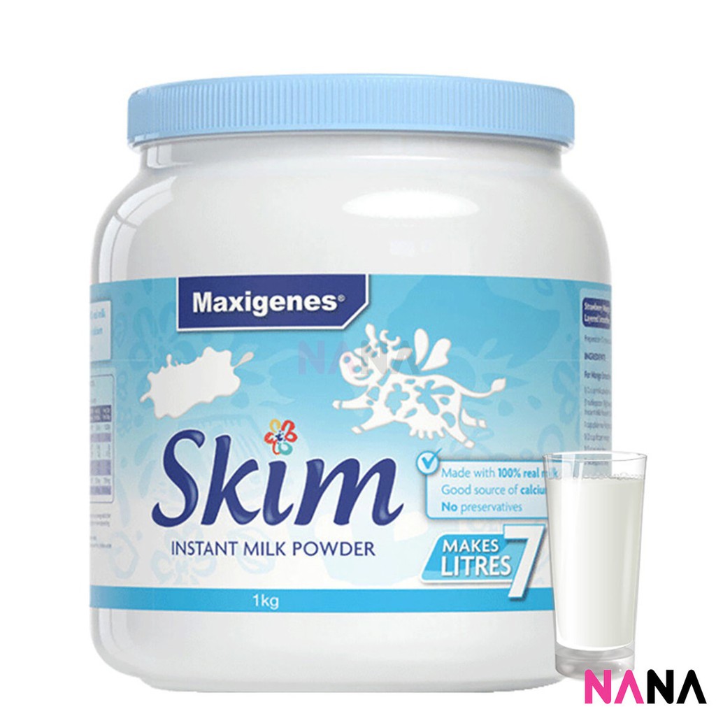 Maxifit Skim Instant Milk Powder 1kg | Shopee Philippines