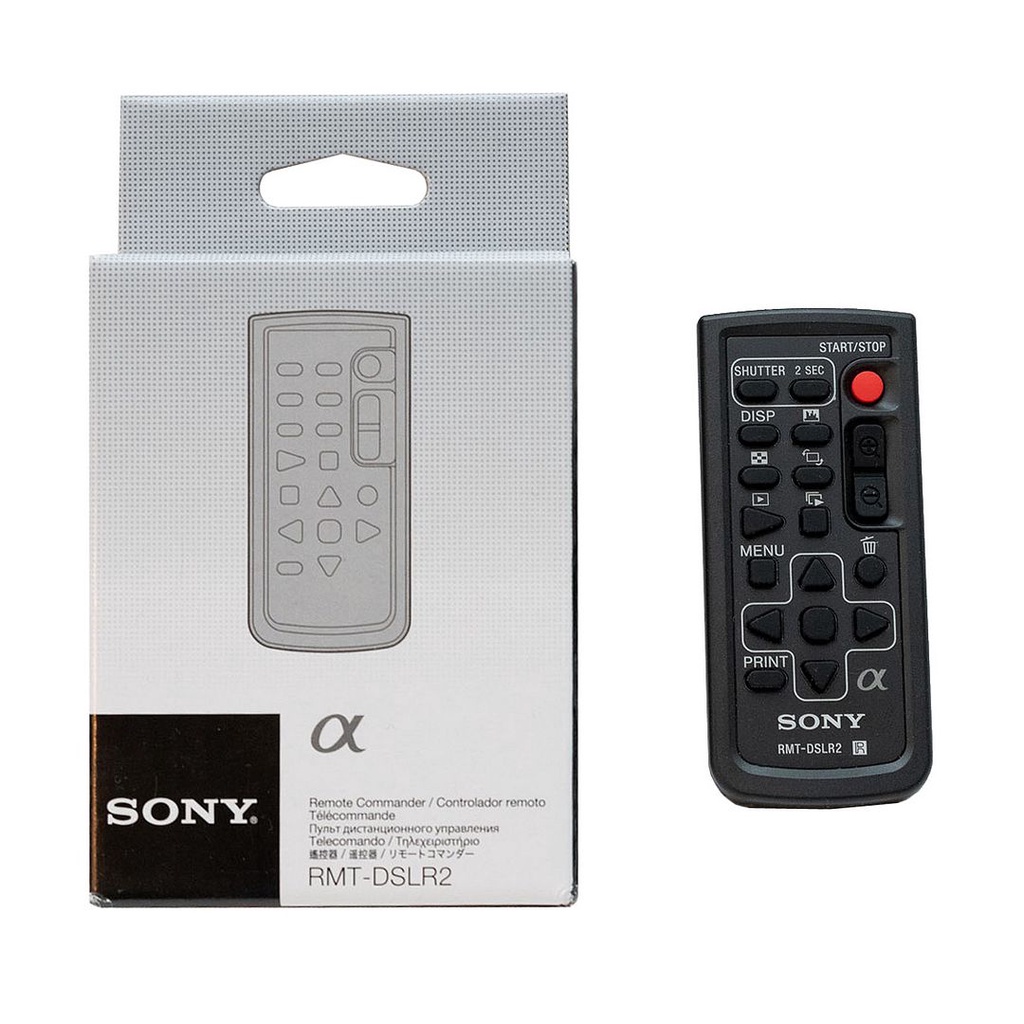 Sony RMT-DSLR2 Wireless Remote for Sony Alpha a7/9-series, NEX, DSLR ...