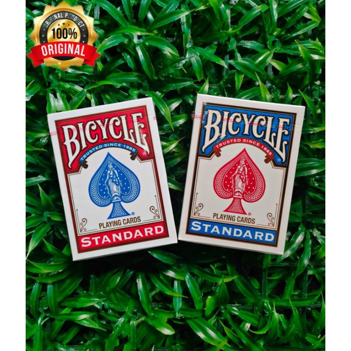 Bicycle Playing Cards | Standard | Red/Blue | Shopee Philippines