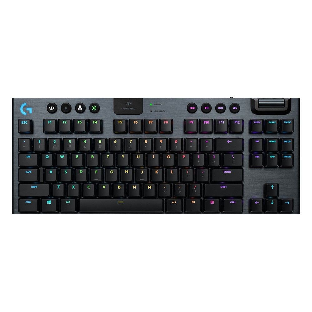 Logitech G913 Lightspeed Wireless Tkl Mechanical Keyboard Gl Tactile ...