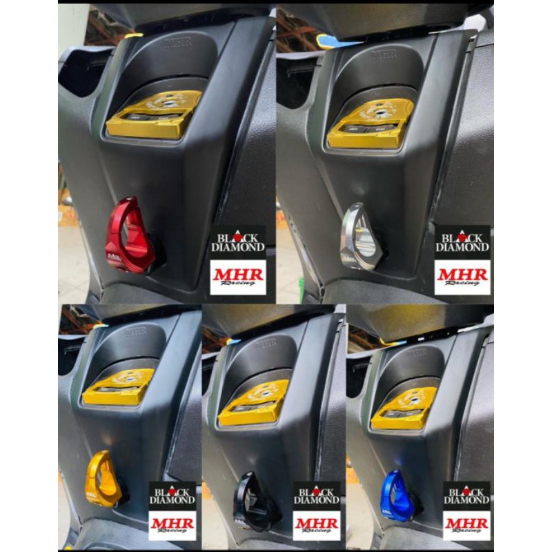 Multicolor Ignition Key Cover for Yamaha All New Nmax 2020 Motorcycle