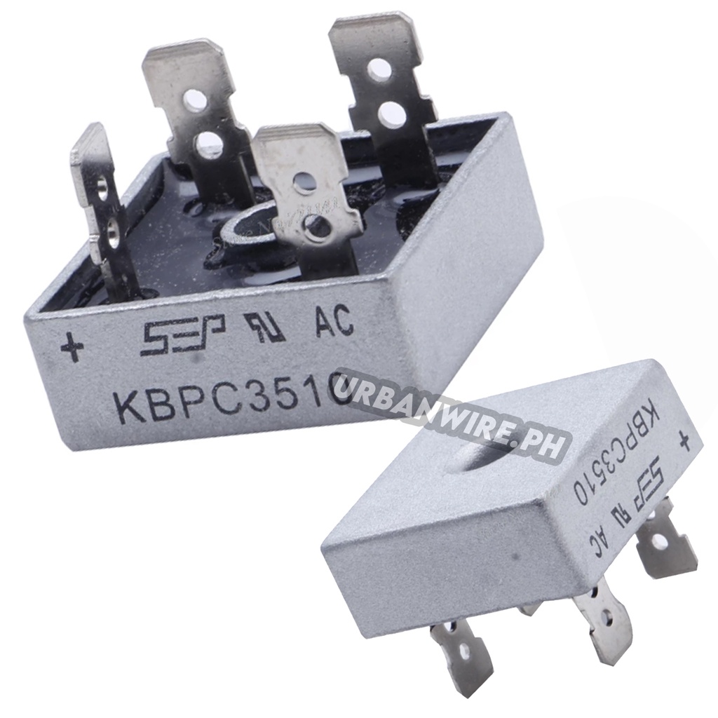 WF 35A 1000V KBPC3510 Metal Case Single Phase Diode Bridge – Rectifier ...