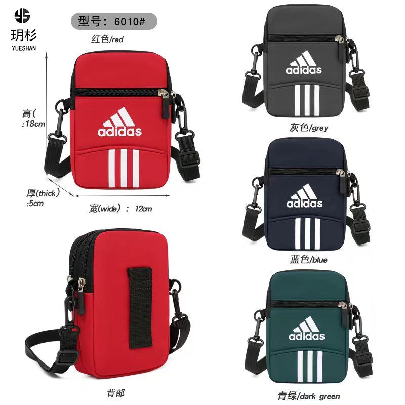 Adidas messenger bag sports shoulder bag men and women bag outdoor