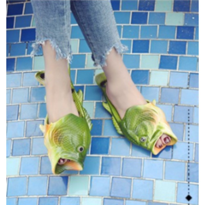 Unisex fish online slippers