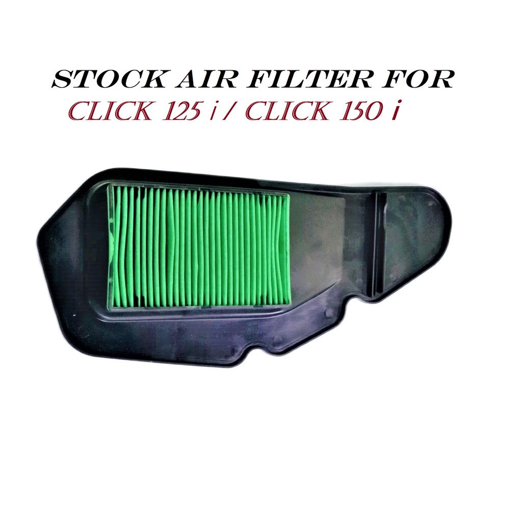 STOCK AIR FILTER FOR HONDA CLICK 125 i / CLICK 150 i | Shopee Philippines