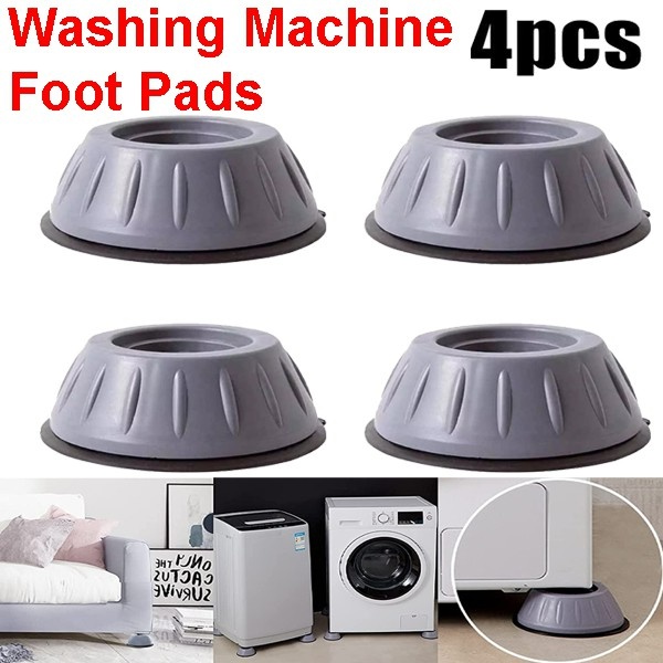 4Pcs Washing Machine Foot Pads for Antivibration Washer and Dryer Anti