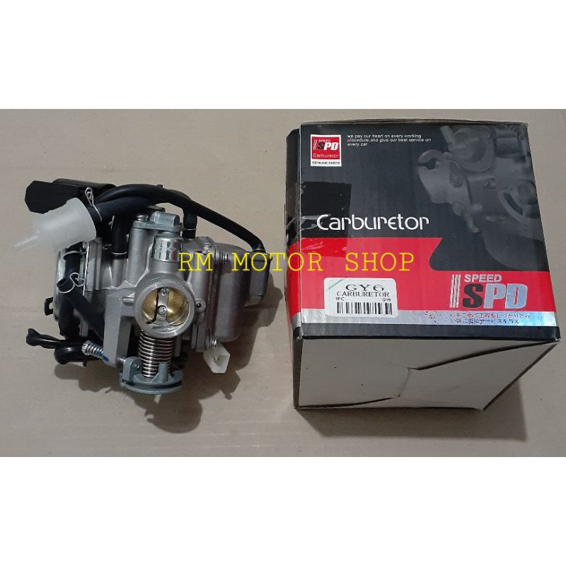 RUSI SC125 GALA / GY6 125 CARBURETOR ASSY (Diaphragm Type) | Shopee ...