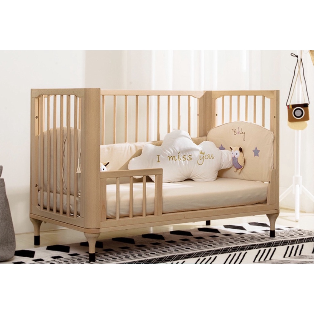 ASPEN Convertible Wooden Crib | Shopee Philippines