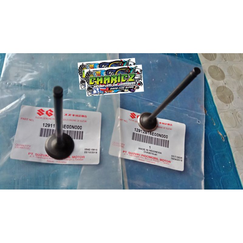 SGP Intake and Exhaust valve Raider150 carb type 1 pc