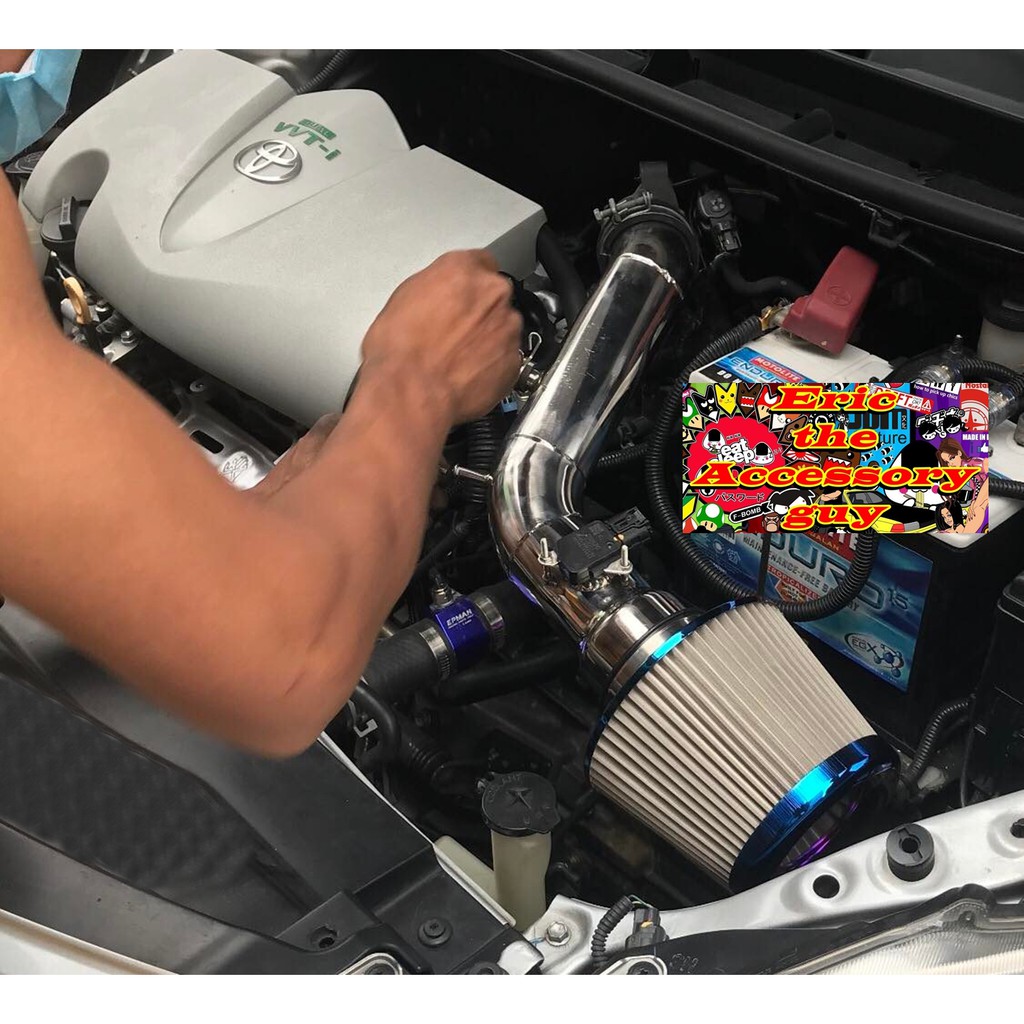 Toyota Vios Performance Air intake tube set for DUAL VVTi (2014-2023 ...