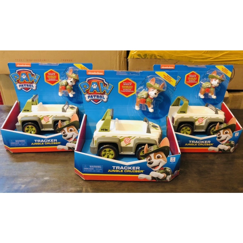 Paw patrol best sale tracker's jungle cruiser