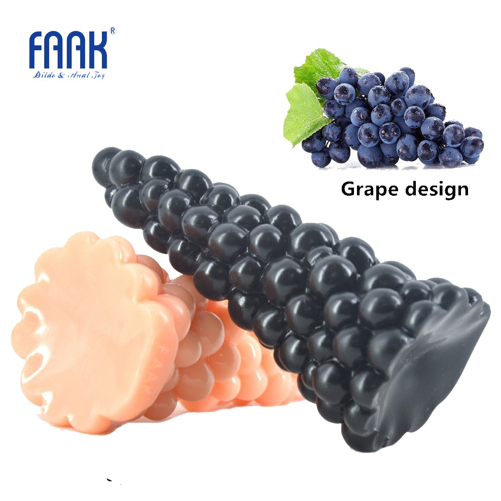 FAAK Big anal plug like Xmas tree grape design beads anal sex toys big anal  dildo black dildo stuff | Shopee Philippines