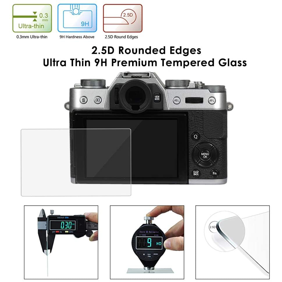 FujiFilm Glass Model X-T3/X70/XT3 Scratch-Resistant Screen Protector ...