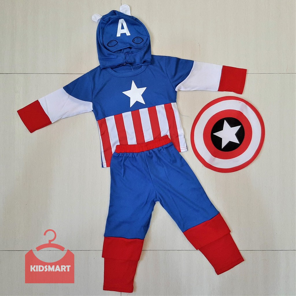 Captain america childrens costume best sale