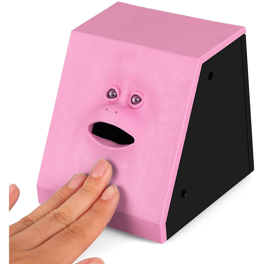 Face Bank A Creepy Chewing Coin Bank That Eats Your Coins Shopee