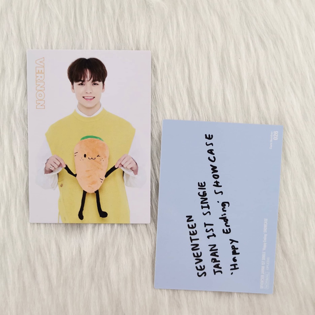 Seventeen WE MAKE YOU Official Trading Card Photocard Happy Ending
