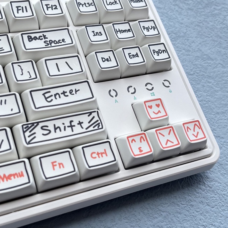 New Graffiti Keycap 125Keys XDA Profiles PBT Dye-Sublimation of RK61 ...