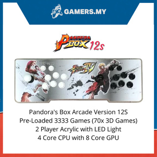Pandora Box 3D 12S - Multi-player Arcade Game Console / 3333 Games - Any  Good? 