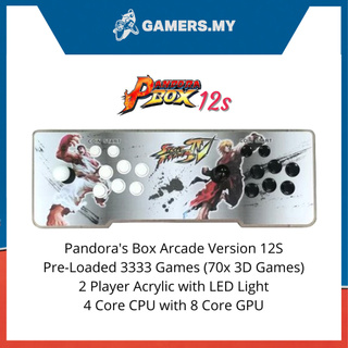 3333 in 1 Pandoras Box Arcade Version 12S Video Game Console