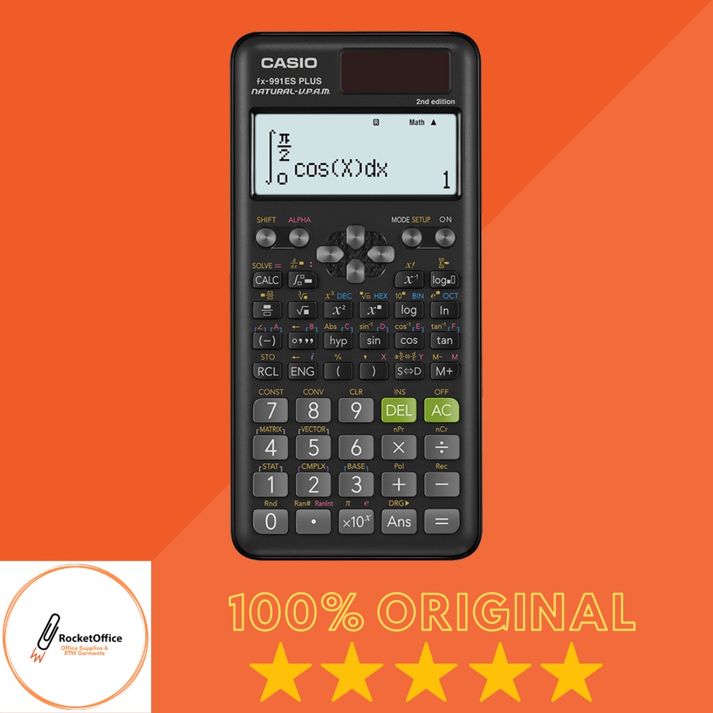 Casio Fx-991ES PLUS 2nd Edition Scientific Calculator | Shopee Philippines