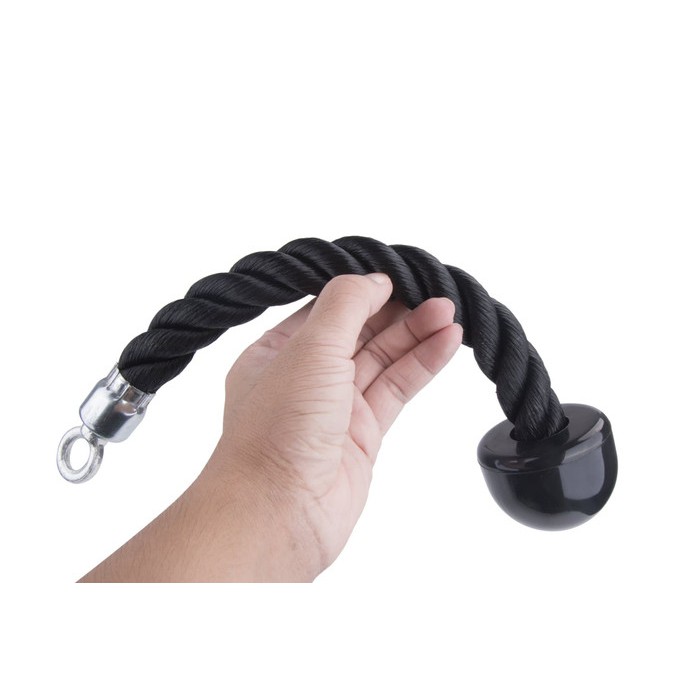 Triceps Rope Tricep Fitness Rope Single End Handle Grip Row Bar Gym ...