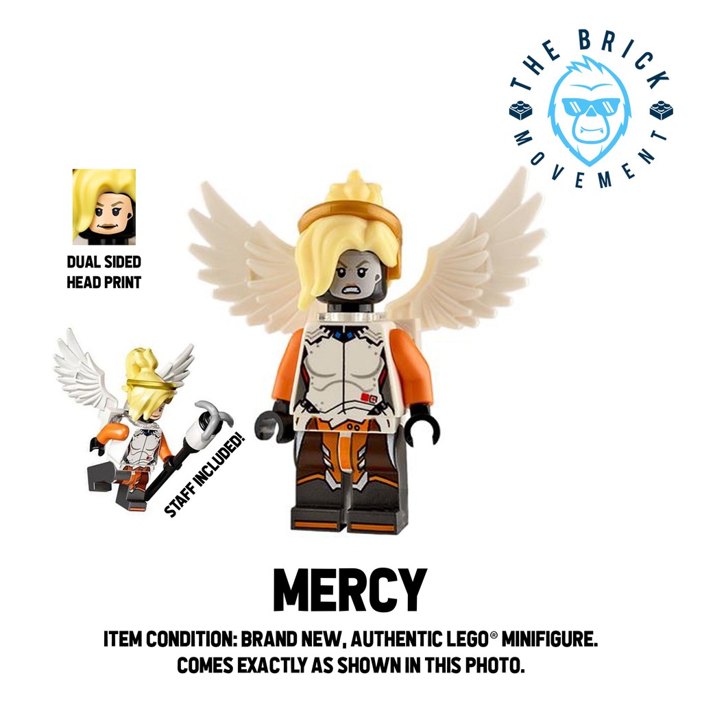 Lego best sale mercy minifigure