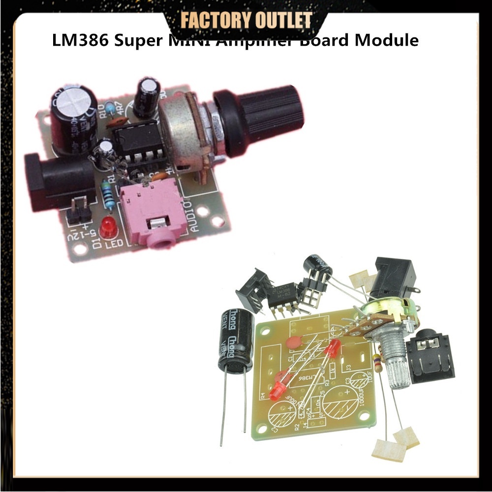 1PCS LM386 Super-MINI-Verstärker Board 3V-12V Ends Produktbild-Vorschau 2