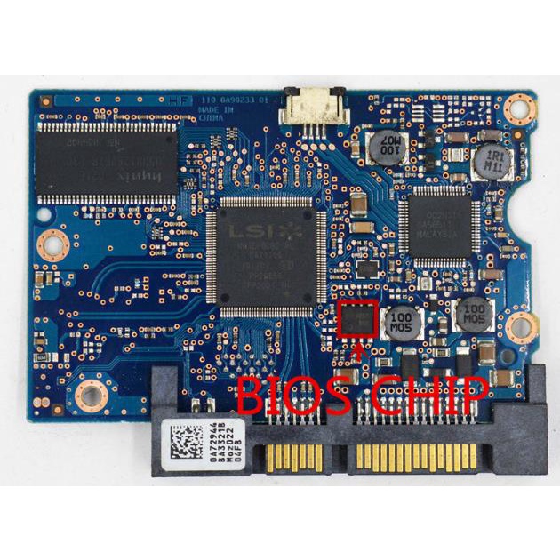Hitachi Hitachi Desktop Hard Disk PCB Board 110 0A90233 01 1pcs