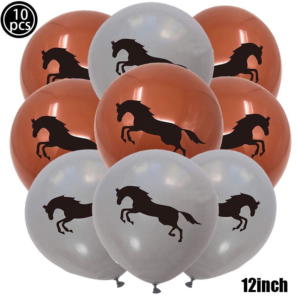 Giant Horse Foil Balloon large Horse Balloon Cowboy Animal Baby Shower ...