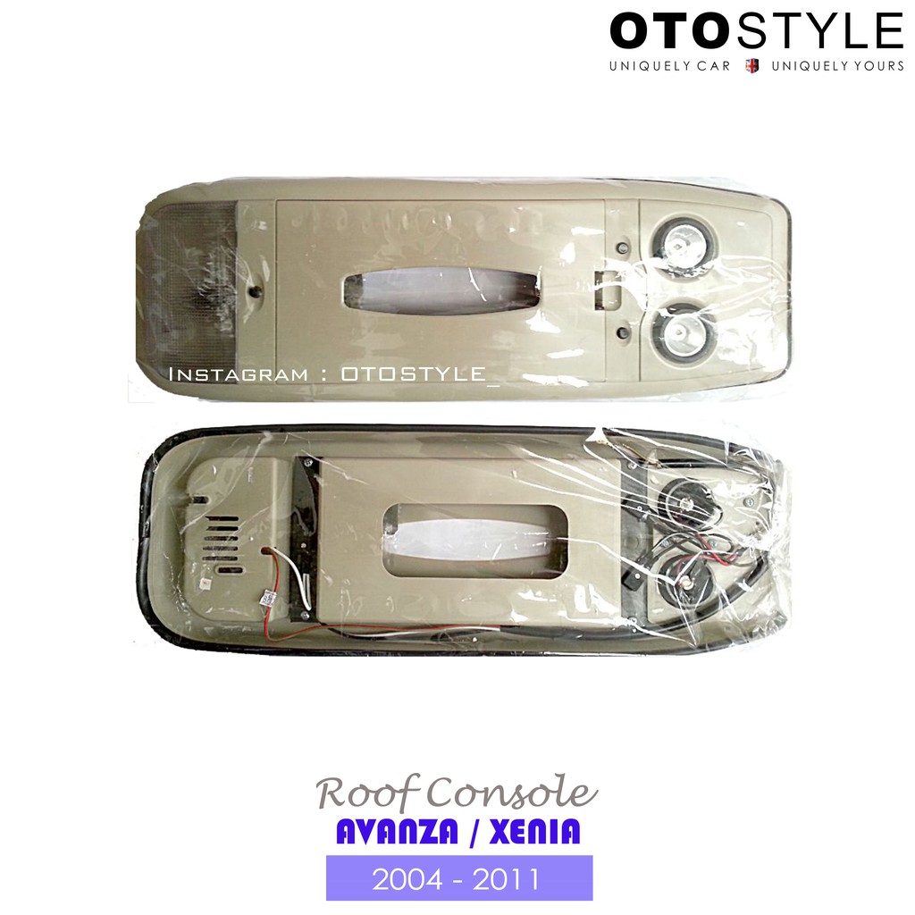 Roof console / tissue holder / ceiling lamp for avanza & Xenia (2004 ...