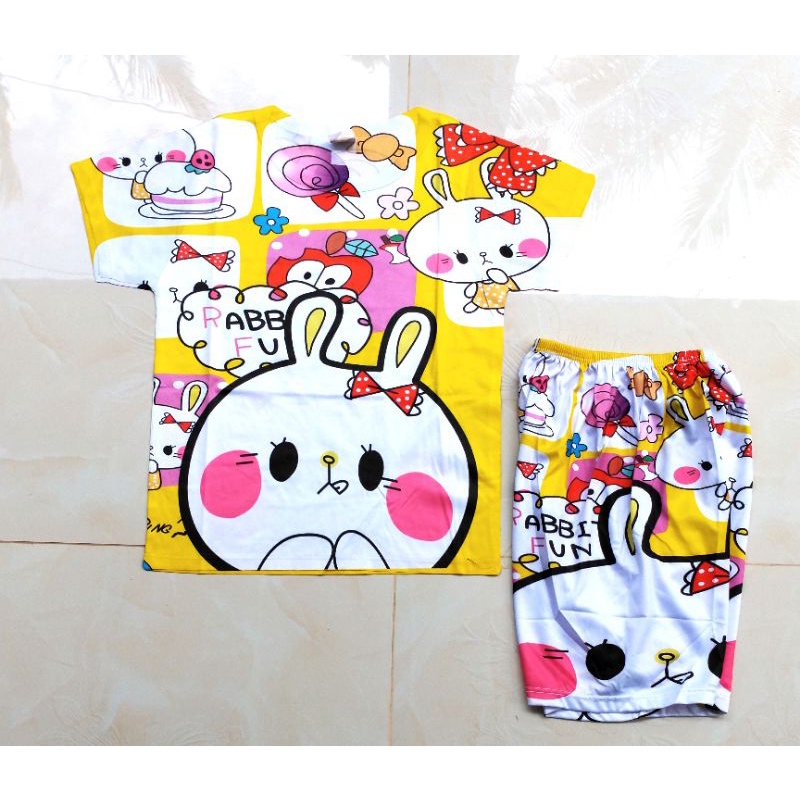 3d rabbit elastic outfit for girls from 16 - 20 kg | Shopee Philippines