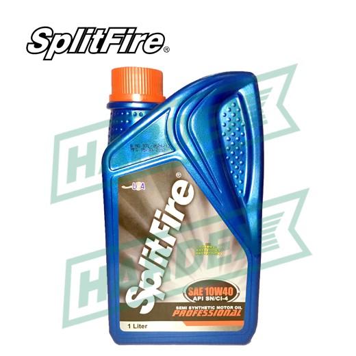 SplitFire Professional Sae 10w-40 Synthetic Motor Oil Liter | Shopee ...