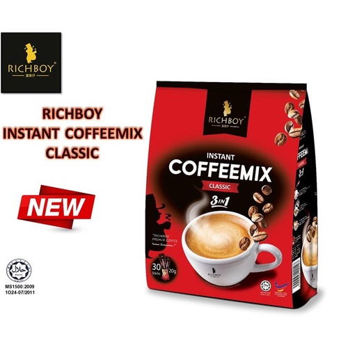 Rich Boy Coffeemix 3 in 1 Classic Coffeemix Malaysia Extra Rich Richboy ...