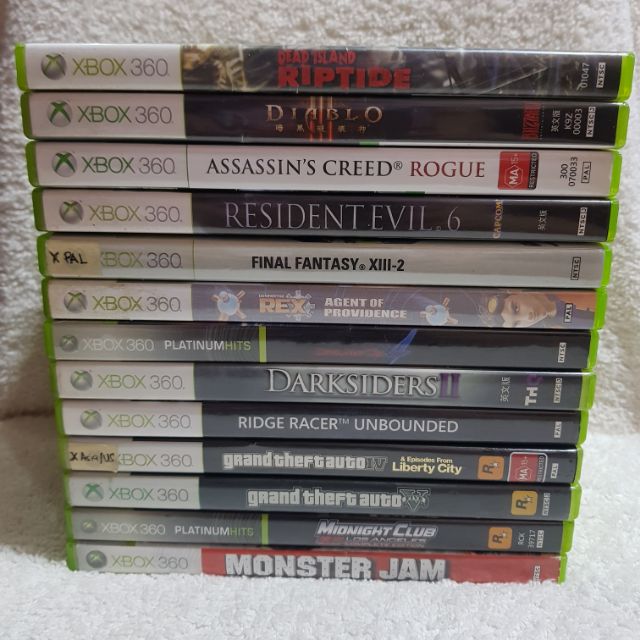 Xbox 360 2024 games shopee