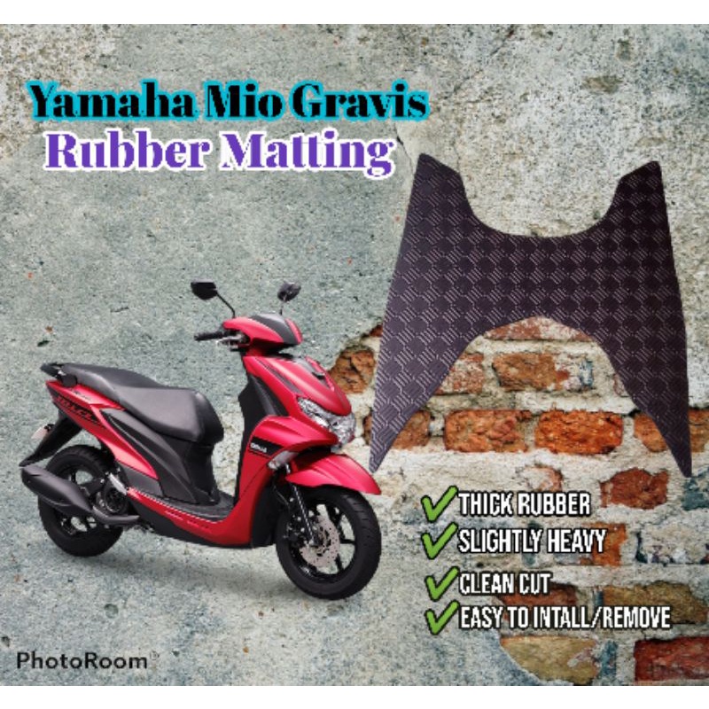 Yamaha Mio Gravis Rubber Matting / Yamaha Mio Gravis Accessories ...