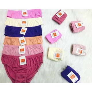 SF COD 12PCS Panty Underwear plain style for ladies stretch (Random ...