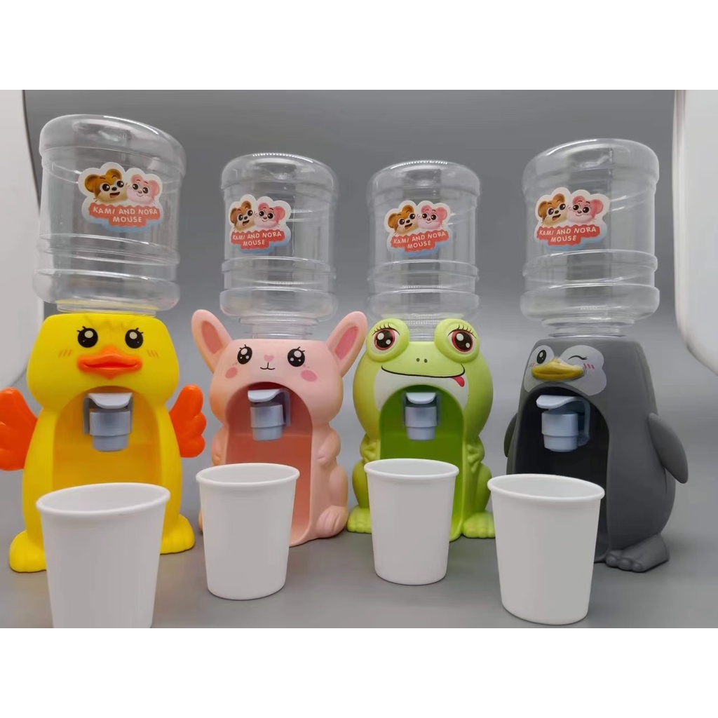 sunny shop Kid Drinking Toys Cute Yellow Drinking Machine Children Water Drinking Tool Shopee