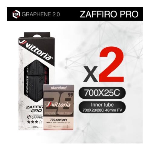 Pneu Vélo Vittoria Zaffiro Pro V – 700x28C – Neuf Sous Blister