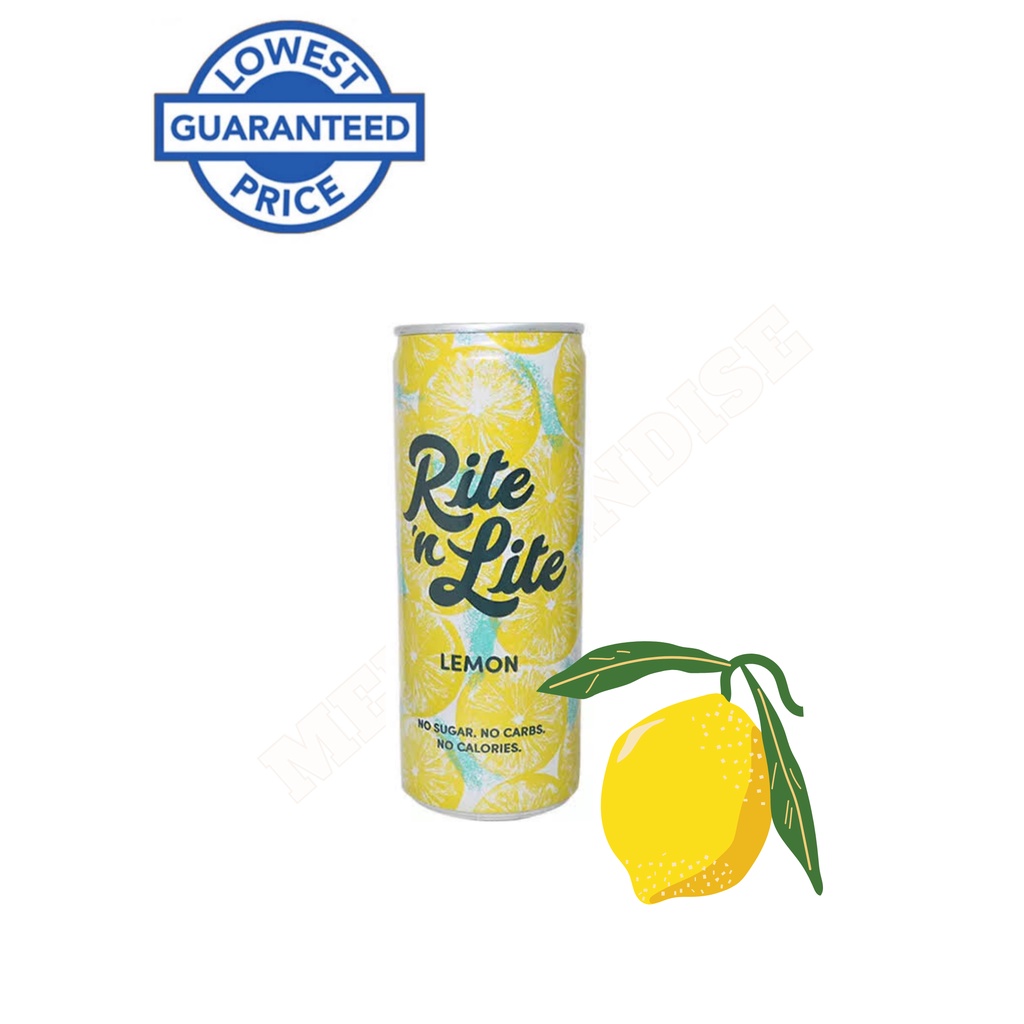 RITE N' LITE (250ml)-Lemon Flavor | Shopee Philippines