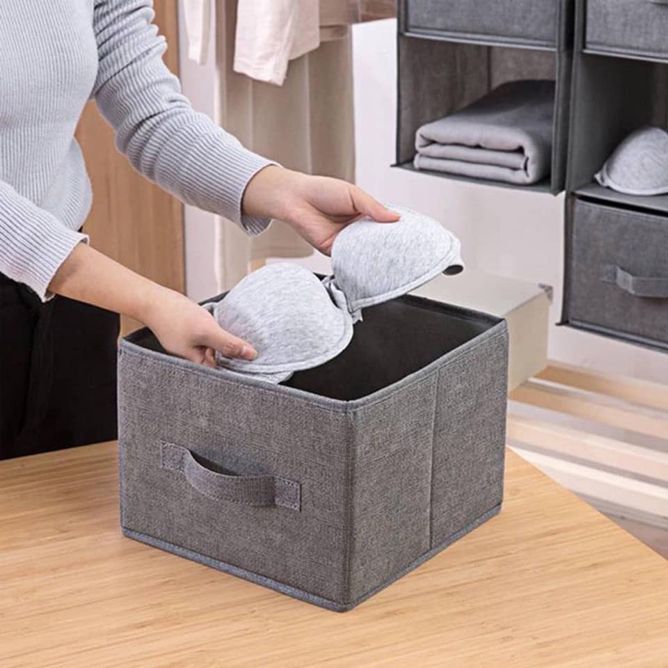 Multi Layers Storage Box Clothes Wardrobe Organizer Hanging Washable ...
